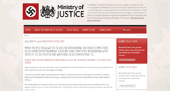 Desktop Screenshot of ministryofjustice.hmcourts-service.com